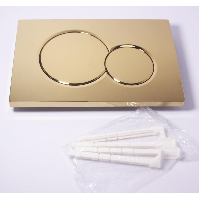 Dual Flush Actuator Plate Compatible with Geberit 115.770.46.6 Wall Mount