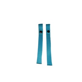 2- Pack Luggage Or Bag Marker, Identify Your Bags with These Bright Straps Made in USA. (Turquoise)