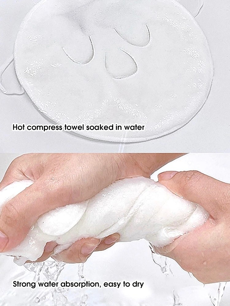 compress towel hanging