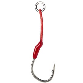 Savage Gear Single Bloody Assist Hook J Size 1/0 to 4/0 Pack of 4 (1/0)