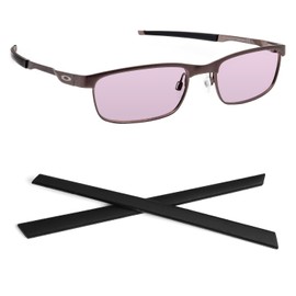 Biyxpiv Replacement Ear Socks Temple Tips for Oakley Steel Plate OX3222 Eyeglasses, Easy Installation - Ear Socks