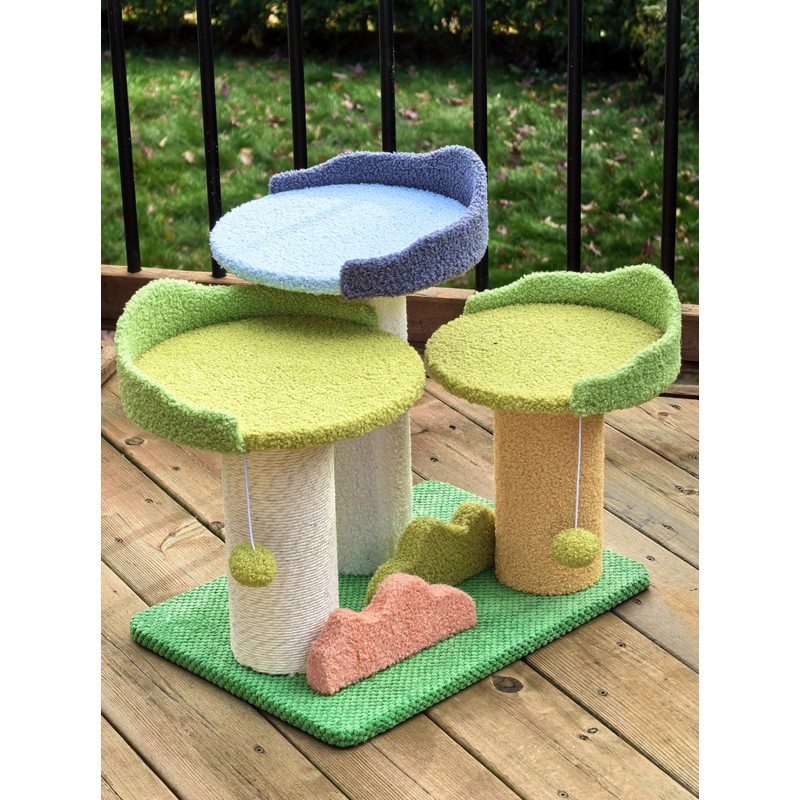 One for Pets Baobab Tree Cat Post - Trio