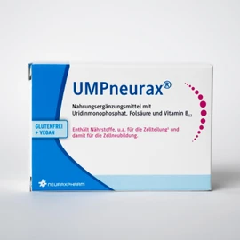 UMPneurax® - Cell Division & Cell New Formation - Dietary Supplement with Uridine Monophosphate, Folic Acid and Vitamin B - Vegan & Good-free - 60 Film-Coated Tablets
