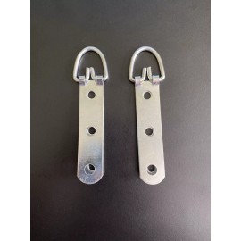 Frameware 2 pcs Heavy Duty 3 Hole D Ring Picture mirror Frame wood Hanger