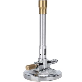Mechero Bunsen de Laboratorio, Luz de Gas, para Gas/petróleo Licuado, con Estabilizador de Llama Ajustable, Ideal para Uso Científico, Ecológico e Industrial