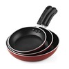 Cook N Home 2612 Nonstick Saute Fry Pan Set, 8,