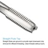 sourcing map 4pcs Metric Thread Taps M8 x 1.25 H2