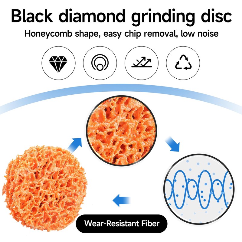 Shineboc Diamond Sanding Discs Set 2 Inch Quick Change Disc