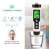 Water Tester 2 in 1 Detachable Probe Design ABS LCD