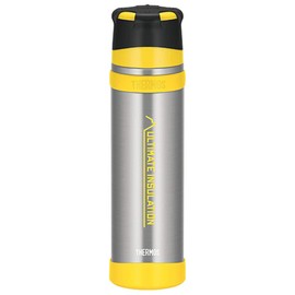 THERMOS FFX-901 Mountain-Dedicated Stainless Steel Bottle, 30.4 oz (900 ml) (Clear Stainless Steel (CS))