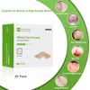 NeuHeils Silicone Foam Dressing with Gentle Border 4''x4'', 20 Pack
