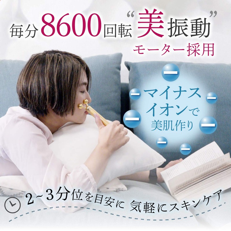 WQC 24K BEAUTRE(ビュートレ) EMS 電動美顔器 防水 約130g