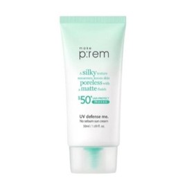 Makeprem 메이크프렘 유브이 디펜스 미 노세범 선크림 50ml(SPF50+) Makeprem UV Defense Me No Sebum Sunscreen 50ml (SPF50+)