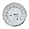 2 In-1 Stainless Steel Steam Room Sauna Room Thermometer Hygrometer