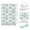 Panda Gift Wrapping Paper for Girls Boys Kid, Panda Rainbow