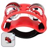 ozgram Foot Tambourine [Red] Foot Percussion, Foot Tambourine, Cajon, Acoustic