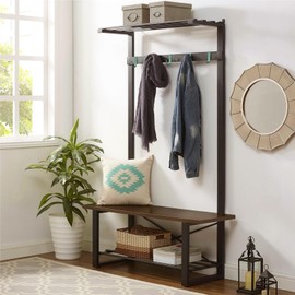 BREYDROK 20PCS Heavy Duty Metal Wall Hooks, Coat Hooks for Hanging - with 40 Screws for Coats Towels Backpacks - Mint Green