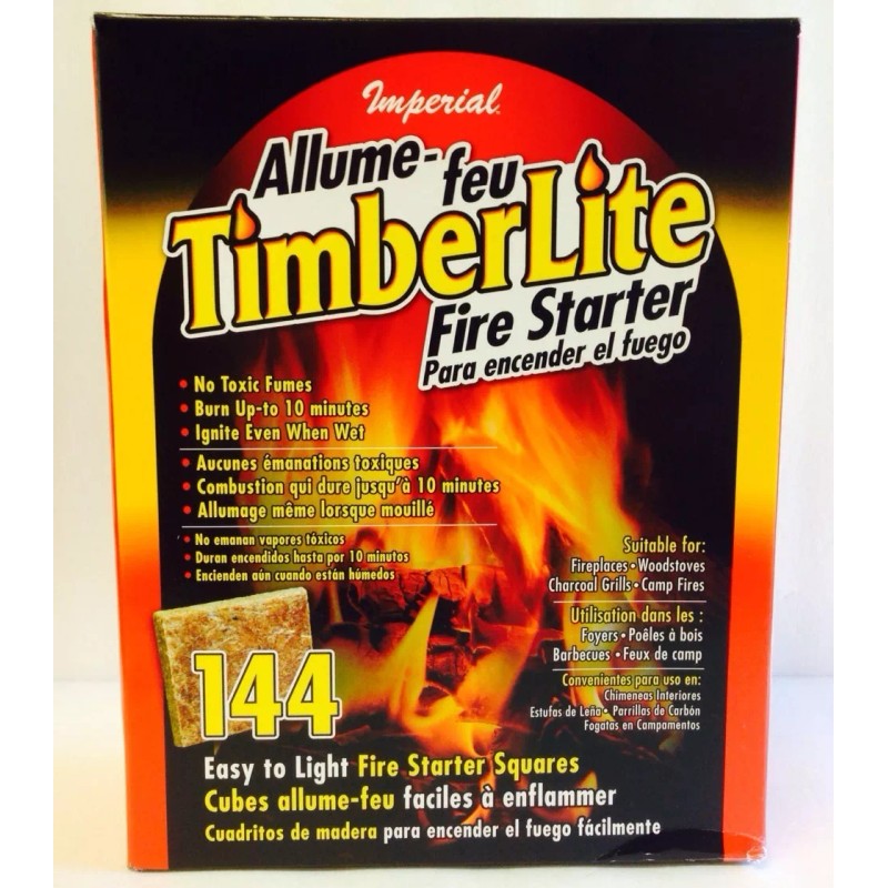 Big Green Egg 144 Pack Fire Starter Squares - Big