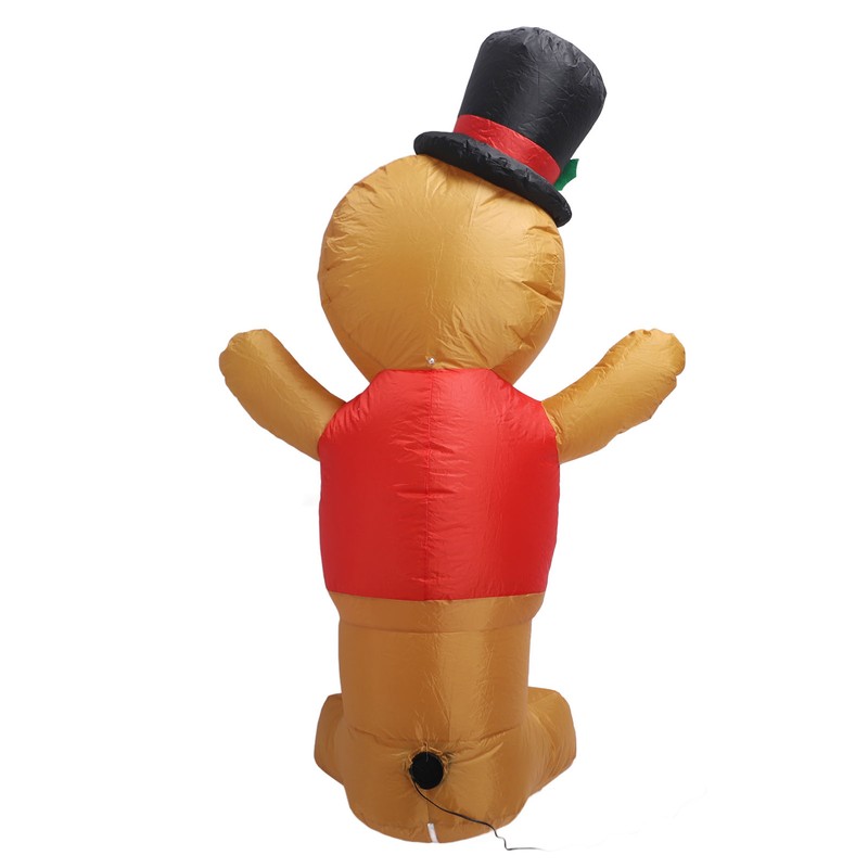 Valentines Day Inflatable Decoration with LED Lights Cute Boy Shape