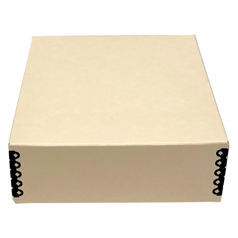 Lineco Museum Archival Storage Box, 9.25x11.75x3 in. Drop Front Design.