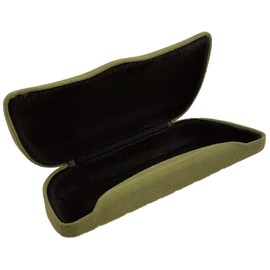SAKAE A-701 Crescent Army Duck Glasses Case, Genuine American Duck Fabric, Alberton, light olive