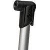 Mini G MasterBlaster 10.8" Silver and Black Bike Pump with