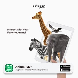 Cars & Animals Adventure Pack - Fun Interactive AR Flashcards for Kids