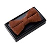 MASADA Mens Retro Corduroy Bow Tie Pre-tied Fully Adjustable Handmade