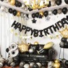 CANREVEL Happy Birthday Banner 13pcs 16 Inch Mylar Foil Letters