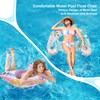 ANNIL【4 Pack】 Adult Inflatable Pool Floats Chair, Water Leisure Inflatable