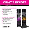 Muc-Off Motorcycle Chain Cleaner 400ml + Motorcycle All-Weather Chain Lube