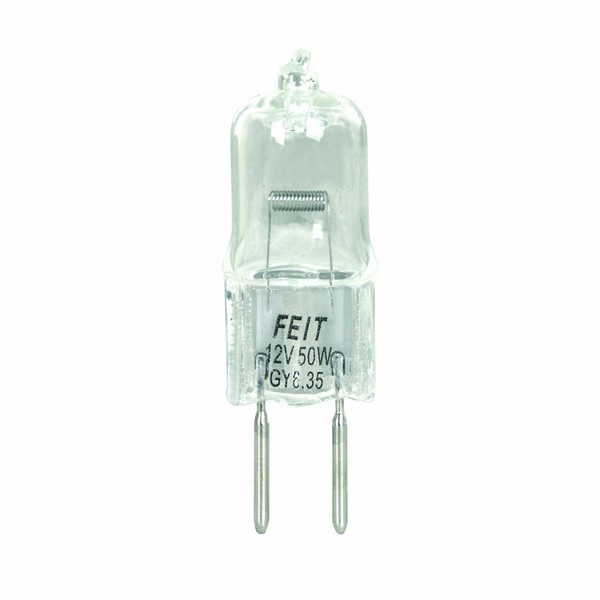 Feit Electric BPQ50T4/JCD/RP 50 Watt T4 JCD Halogen Bulb with