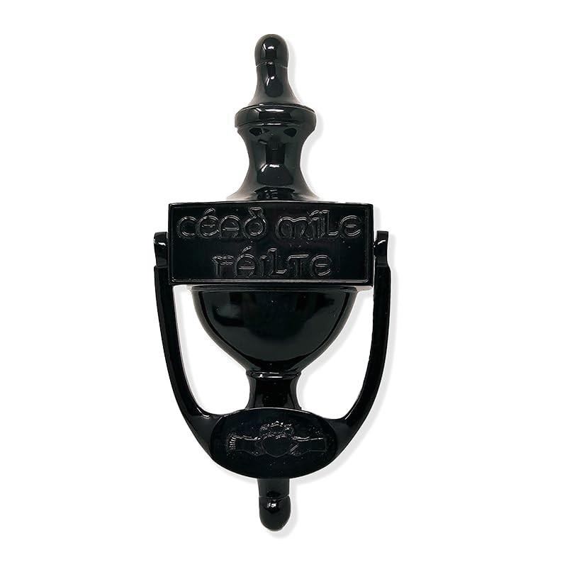 Exclusively Irish Claddagh Door Knocker for Front Door Cead Mile