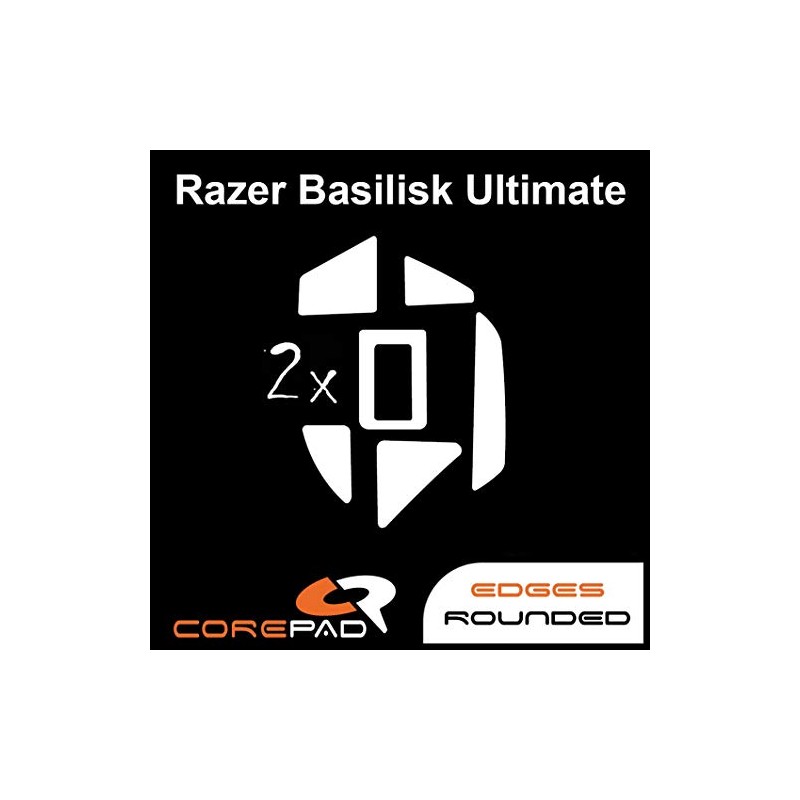Corepad Skatez PRO 181 Replacement Mouse Feet for Razer Basilisk