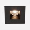 Maxxima 2 in. Ultra-Thin Square Recessed Anti-Glare LED Downlight, Canless