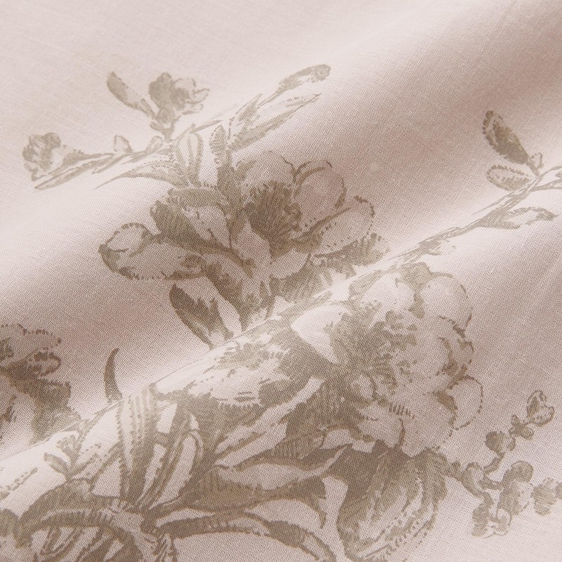 Francfranc Gathers Ribbon Pillow Cover 27.6 x 19.7 inches (70