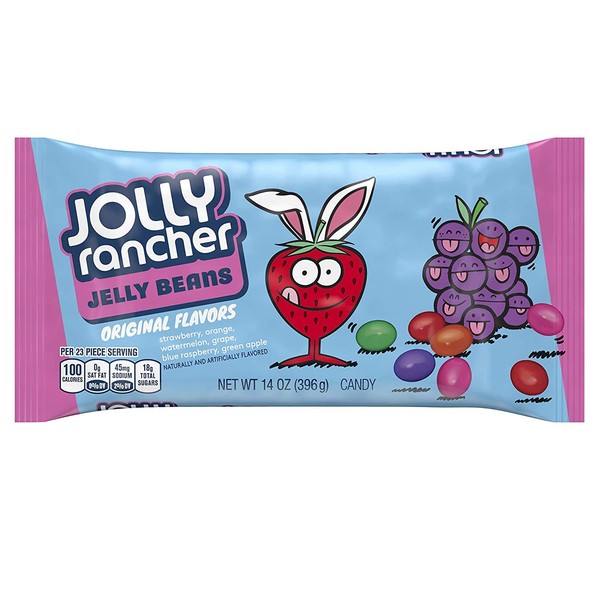 Jolly Rancher Jelly Beans Original Flavors 14-ounce Bags (Pack of 2)