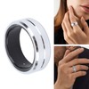Smart Ring Fashionable Elegant Lightweight IP68 Waterproof Pedometer Wearable Sleep