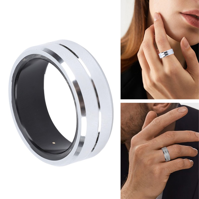 Smart Ring Fashionable Elegant Lightweight IP68 Waterproof Pedometer Wearable Sleep