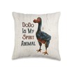 Dodo is my Spirit Animal, Dodo Bird Throw Pillow