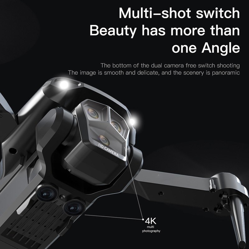 Remote Control Drone with Camera 4K 3 Front Camera 2