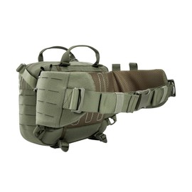 Tasmanian Tiger TT Modular Hip Bag 3 - Large Tactical 5 Litre Hip Bag, Versatile Backpack Additional Bag with Hip Strap and Lasercut Molle Can Be Used Separately as Warrior Belt, olive