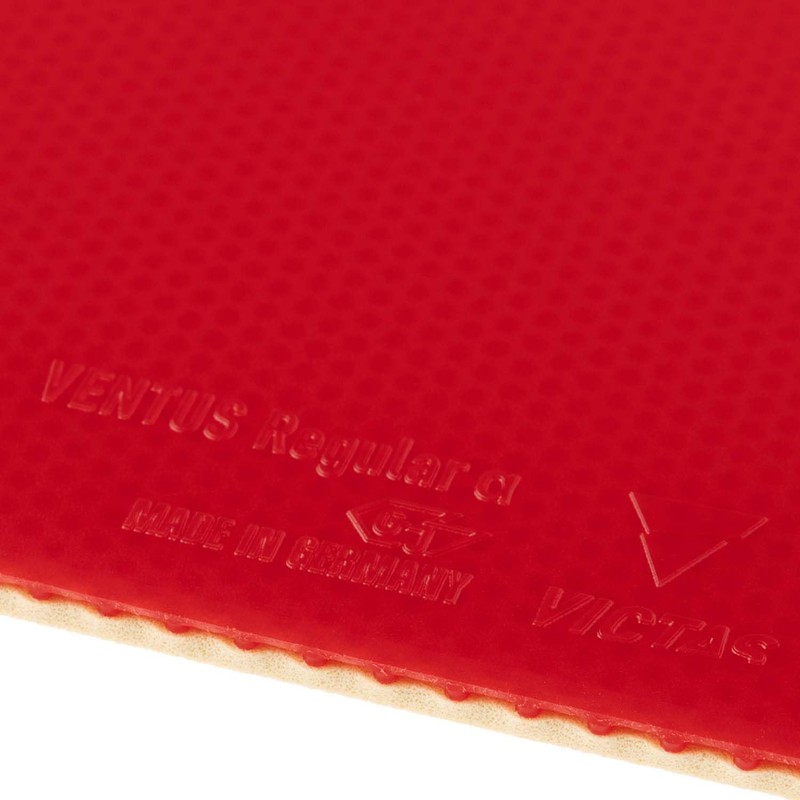 VICTAS 200090 VENTUS Regular α Table Tennis Rubber, Soft Back,
