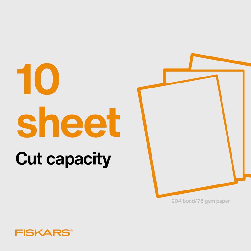 Fiskars SureCut Portable Paper Cutter Fits in 3 Ring Binder