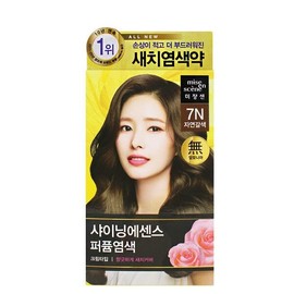 Mise-en-scène All New Shining Essence Hair Dye 7N Natural Brown Mise-en-scène All New Shining Essence Hair Dye 3N Dark Brown Ryeo Uachae Stylish Gray Hair Hair Dye 3N Black Brown / 미쟝센 올뉴 샤이닝 에센스 염색약 7N 자연갈색 미쟝센 올뉴 샤이닝 에센스 염색약 3N 흑갈색 려 우아채 멋내기 새치염색약 3N 흑갈색