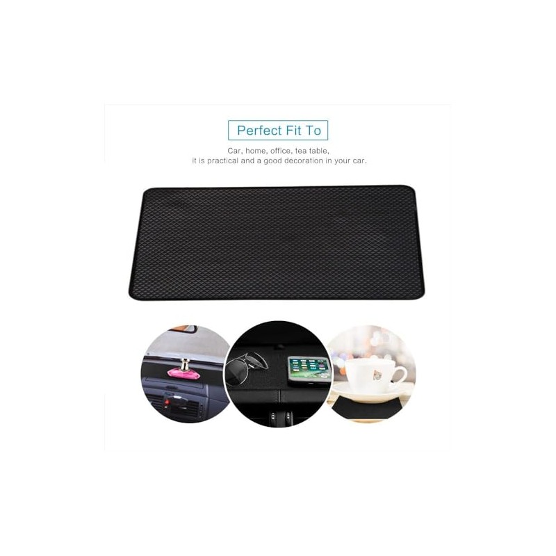 Anti Slip Mat, Non-Slip Rubber Pad, Universal Anti-Slip Car Dash