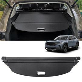 VEENJOY Cargo Cover for Mazda CX-50 CX50 2023 2024 2025 Accessories Retractable Trunk Cover Security Shielding Shade Cargo Luggage Cover Trunk CX50 Privacy Protection (Carbon Fiber Texture)