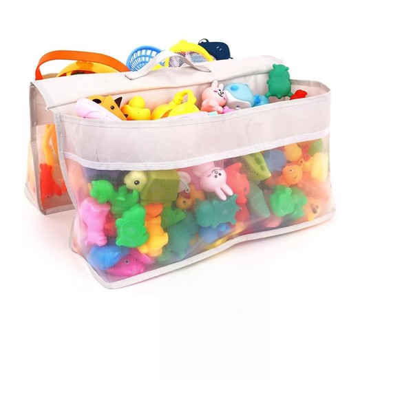 Baby Bath Toys Storage, Mesh Net Organizer for Toddlers Bathroom,