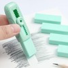 M&G 4+1 Pack Rubber Erasers Sliding Retractable Eraser, Soft Cute