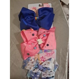 Jojo Siwa set of 3 jojo siwa hair bows